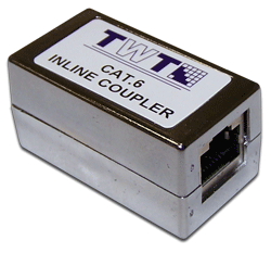 Фурнитура-проходник RJ-45 cat.6 экранированный TWT, серебристый (TWT-CP45STP6)