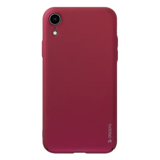 Чехол-накладка Deppa Air Case для смартфона Apple iPhone XR, поликарбонат, красный (83371)