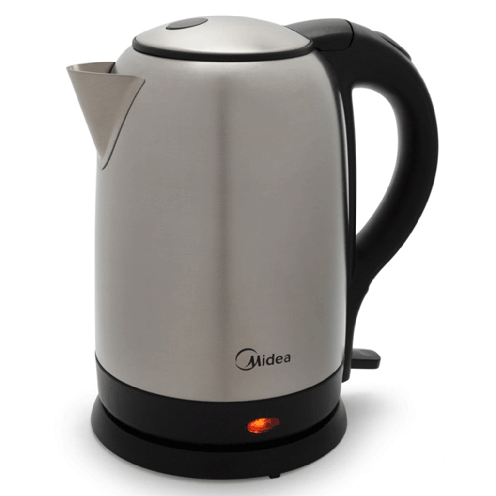 Чайник электрический Midea MK-8030 1.7л. 1.8 кВт, нержавеющая сталь, серебристый (MK-8030)