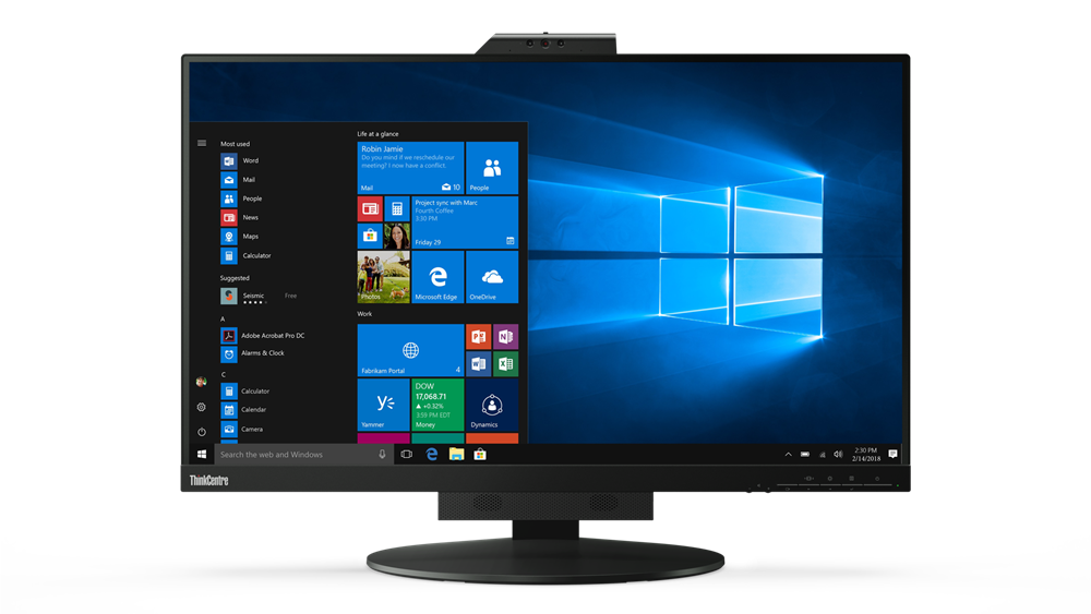 Монитор 27 Lenovo TIO 27 IPS, 2560x1440 (16:9), 350кд/м2, 6мс, 178°/178°, HDMI, DisplayPort, USB-Hub, черный (11JHRAT1EU)