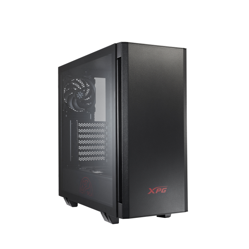 Корпус Adata XPG INVADER, ATX, Midi-Tower, 2xUSB 3.0, RGB подсветка, черный, без БП (INVADER-BKCWW)