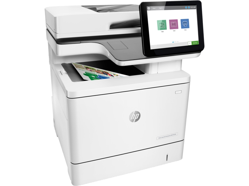 МФУ лазерный HP Color LaserJet Enterprise MFP M578dn, A4, цветной, 38 стр/мин (A4 ч/б), 38 стр/мин (A4 цв.), 600x600 dpi, дуплекс, ДАПД-100 листов, сетевой, USB (7ZU85A)