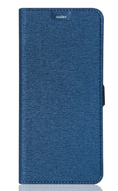 Чехол-книжка DF для смартфона Poco M3, искусственная кожа, синий (DF poFlip-03 (blue))