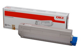 Картридж лазерный OKI 46507517, желтый, 6000 страниц, оригинальный для OKI C612