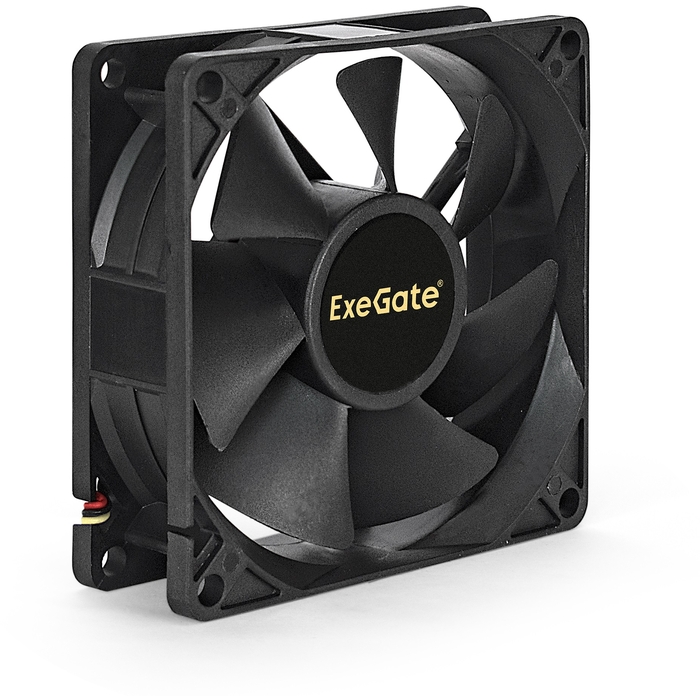 Вентилятор ExeGate EP08025SM, 80мм, 2400rpm, 25 дБ, 4-pin Molex, 1шт (EX283382RUS)