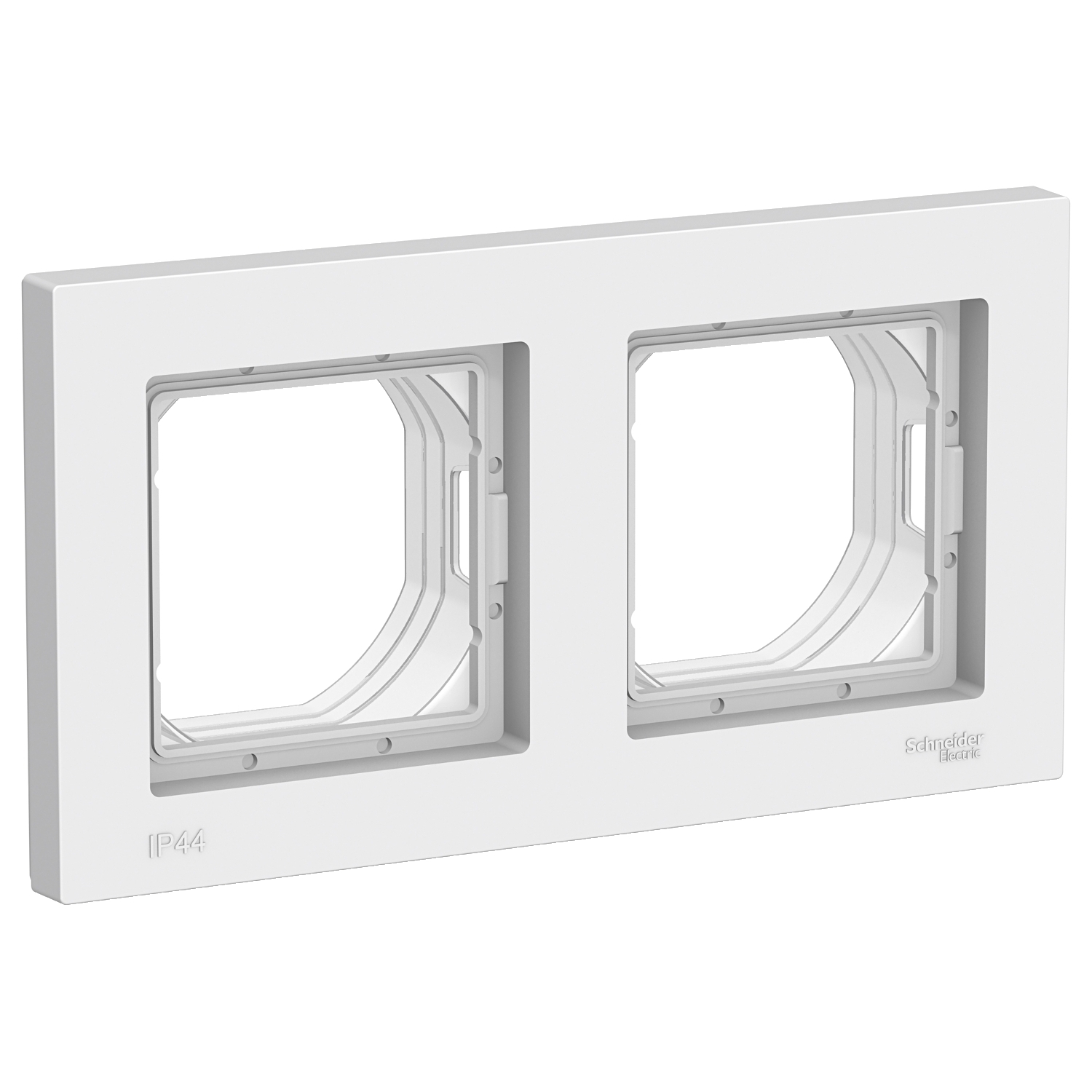 Рамка Schneider Electric ATLASDESIGN AQUA, 2-поста, белый (ATN440102)
