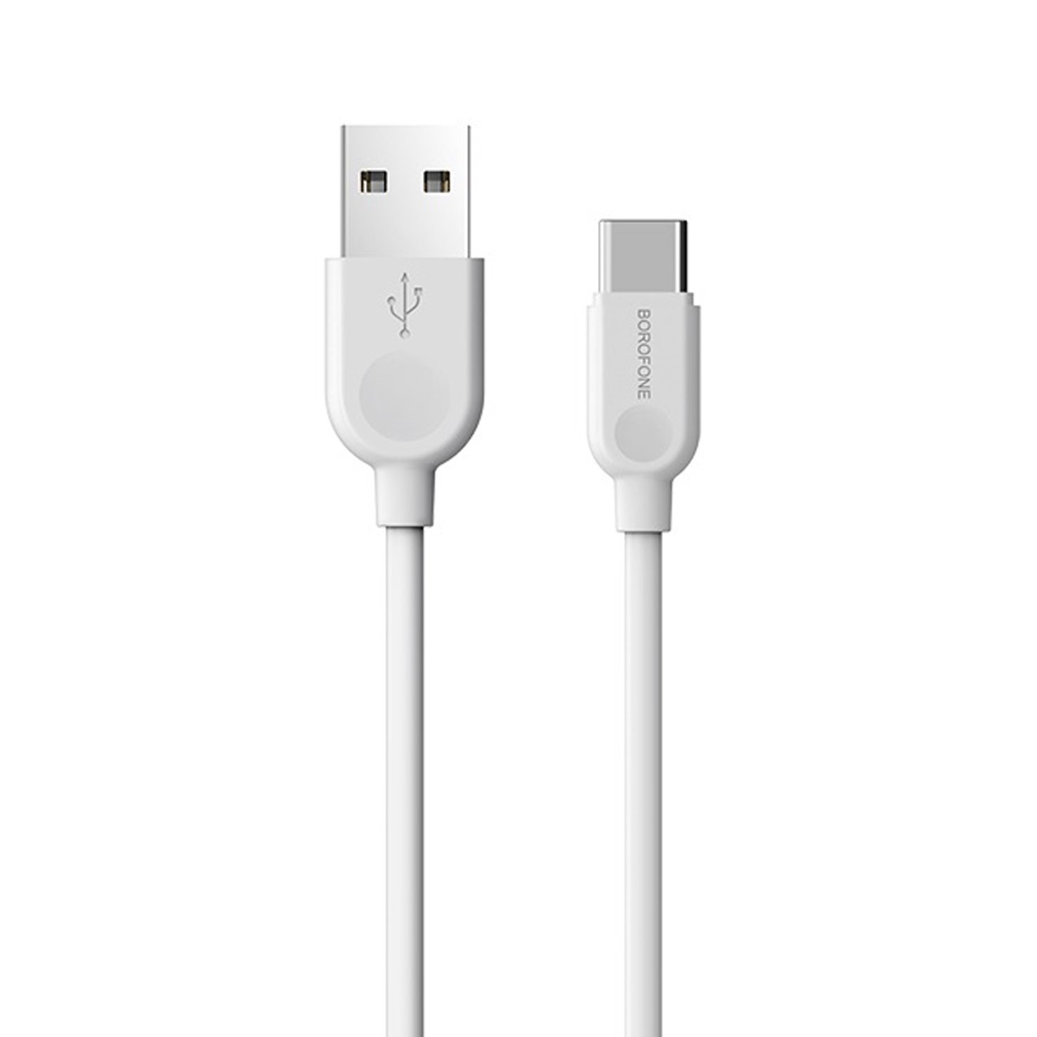 Кабель USB-Type-C, 1м, белый Borofone LinkJet BX14