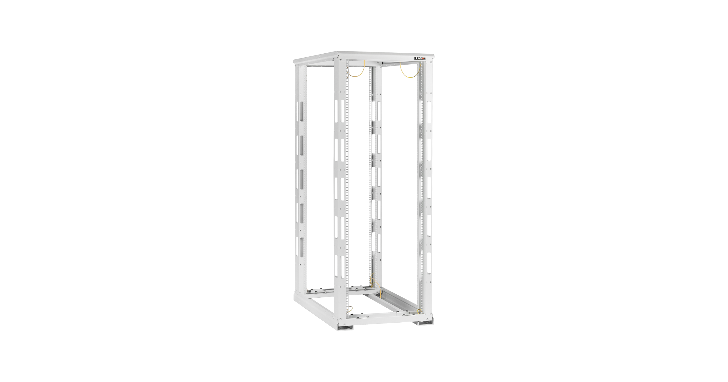   E2E4 Стойка 42U, двухрамная, 600x800 мм, серый, разборный, TLK (TRD-426080-R-GY)