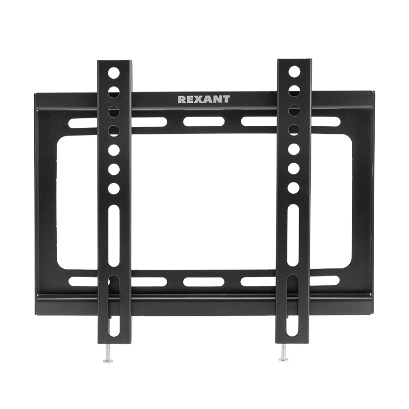 Кронштейн настенный для TV/монитора Rexant 38-0310, 17-42, VESA 75x75мм-200x200мм, до 30 кг, черный