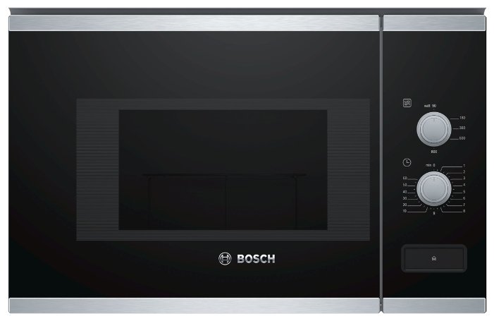 Микроволновая печь встраиваемая Bosch BFL520MS0 20 л, 800 Вт, черный (BFL520MS0)