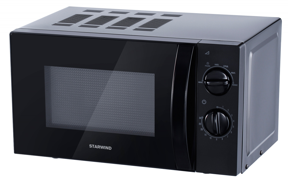 Микроволновая печь Starwind SMW2320 20 л, 700 Вт, черный (SMW2320)