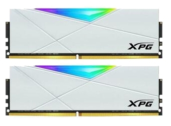 Комплект памяти DDR4 DIMM 16Gb (2x8Gb), 4133MHz, CL19, 1.4V ADATA XPG SPECTRIX D50 RGB (AX4U41338G19J-DW50)