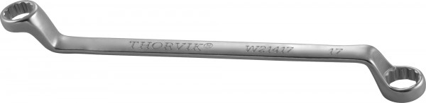 Ключ гаечный накидной изогнутый 30x32 мм, CrV, кованый, Thorvik ARC W23032 (52569)