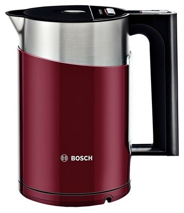   E2E4 Чайник электрический Bosch DesignLine TWK5P475 1.7л. 2.4 кВт, металл/пластик, серый (TWK5P475)