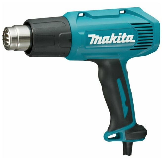 Фены строительные Фен строительный Makita HG5030K, сетевой, 1.6 кВт, от 350°C, до 500°C, до 500 л/м, кейс (0088381857321)