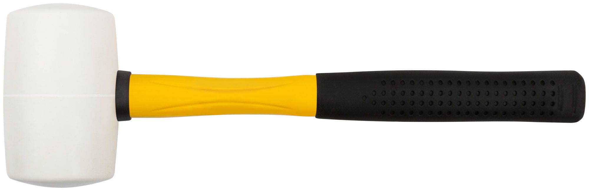 Киянка, рукоять фиберглас, боек резина 450г, FIT 45503 (15097553)