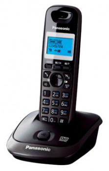 Радиотелефон Panasonic KX-TG2521, DECT, АОН, темно-серый