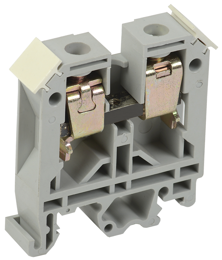 Зажим наборный IEK ЗНИ-6 (JXB50А), мж 6 мм², ож 10 мм², 50А, серый (YZN10-006-K03)