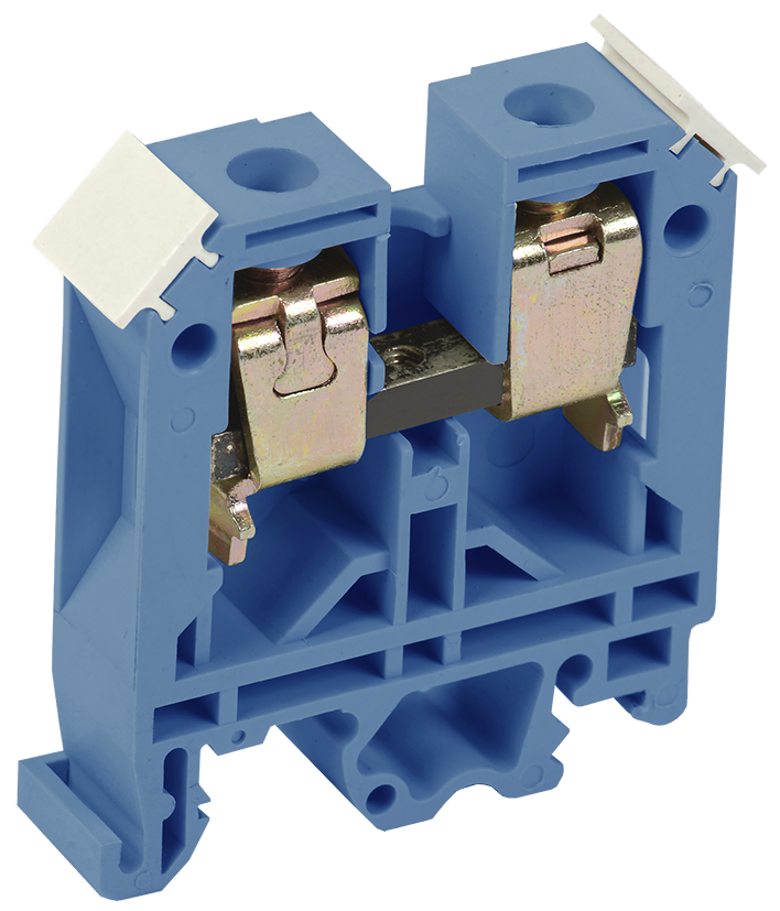 Зажим наборный IEK ЗНИ-6 (JXB50А), мж 6 мм², ож 10 мм², 50А, синий (YZN10-006-K07)