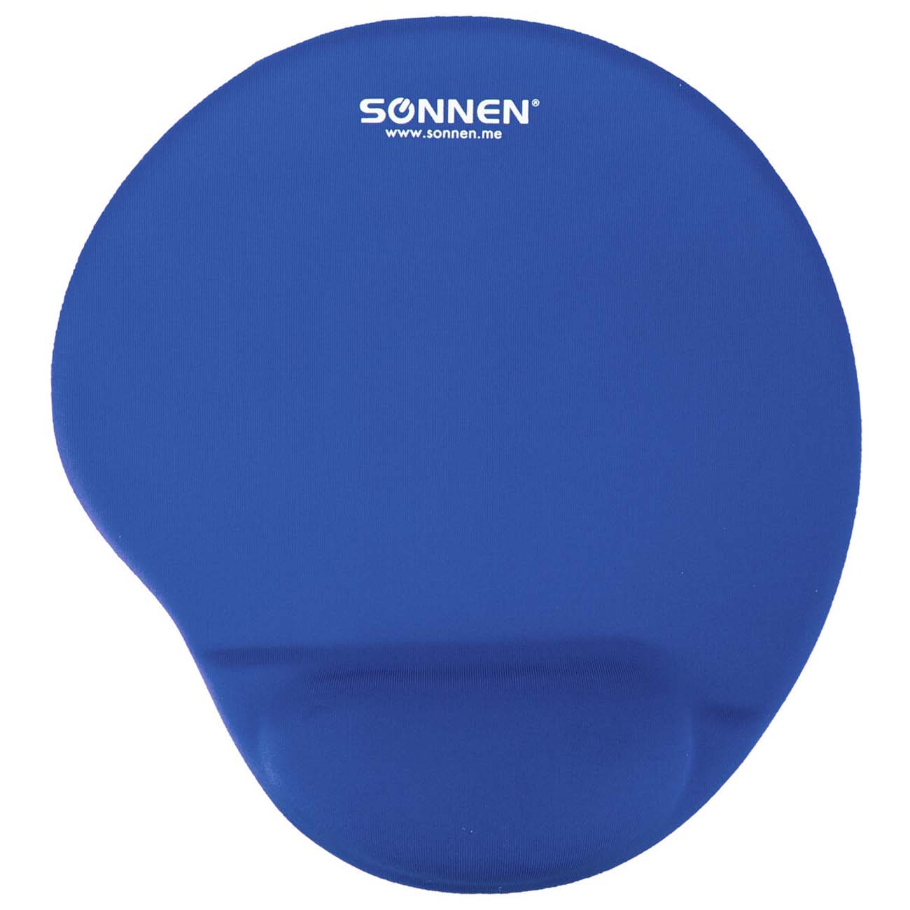 Коврик для мыши Sonnen, 250x220x20мм, синий (513300)