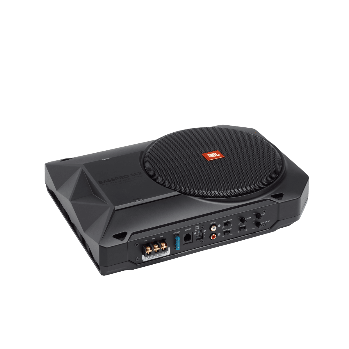 Автомобильные сабвуферы Сабвуфер активный JBL BassPro SL2, 20 см (8 дюйм.), 125Вт, 35–120Гц, (1535537)
