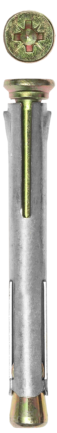 Анкерные болты  E2E4 Анкер рамный с потайной головкой 1 см x 20.2 см (M10), 25 шт., ЗУБР (4-302233-10-202)