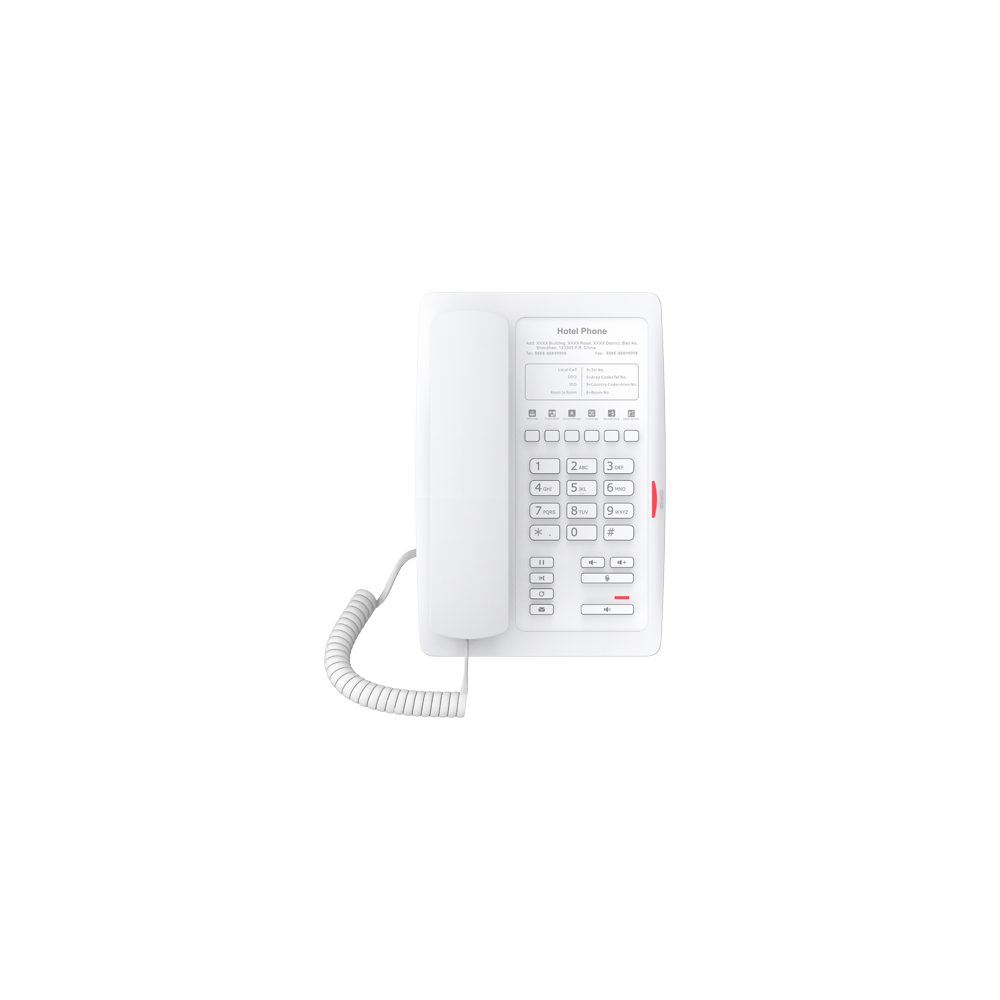 VoIP-телефон Fanvil H3W, 2 линии, 2 SIP-аккаунта, PoE, белый, б/п, WiFi (FH3WPPSUW)