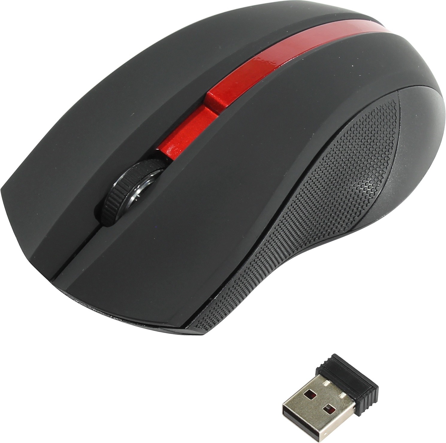 Мышь беспроводная Oklick 615MW, 1000dpi, оптическая светодиодная, USB, черный