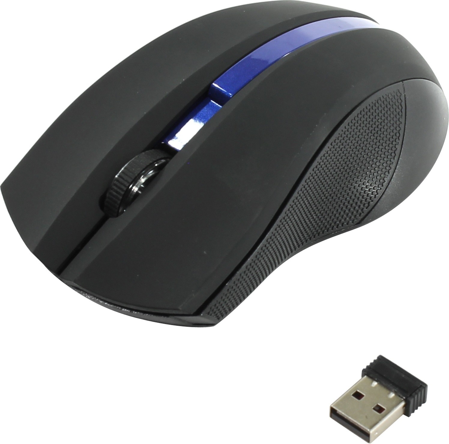   E2E4 Мышь беспроводная Oklick 615MW, оптическая светодиодная, USB, черно-красный,черно-серый,черно-синий,черный