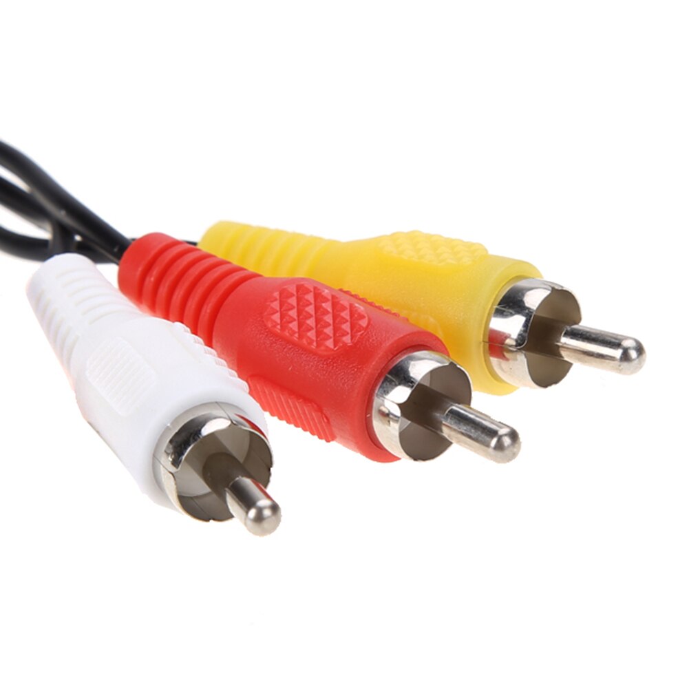 Кабель 3RCA(M)-3RCA(M), 2м, черный 5bites AC3R-020M (AC3R-020M)