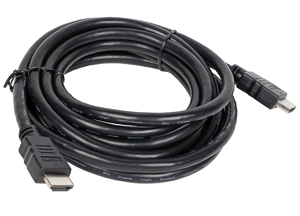 Кабель HDMI(19M)-HDMI(19M) v1.4b 4K, 15 м, черный 5bites APC-005-150 (APC-005-150)