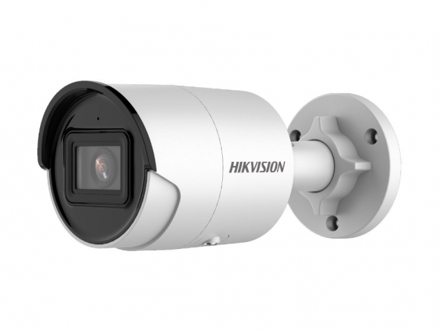 IP-камера HikVision DS-2CD2043G2-IU 6мм - 6мм, уличная, корпусная, 4Мпикс, CMOS, до 2688x1520, до 30кадров/с, ИК подсветка 40м, POE, -40 °C/+60 °C, белый (DS-2CD2043G2-IU(6MM))