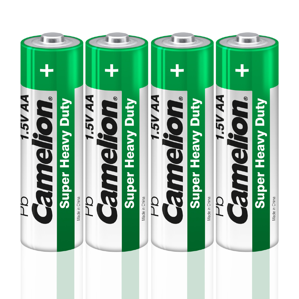 Элементы питания Батарейка Camelion R 6 SR-4, AA (LR06/15А), 1.5V, 4 шт. (R6P-SP4G)
