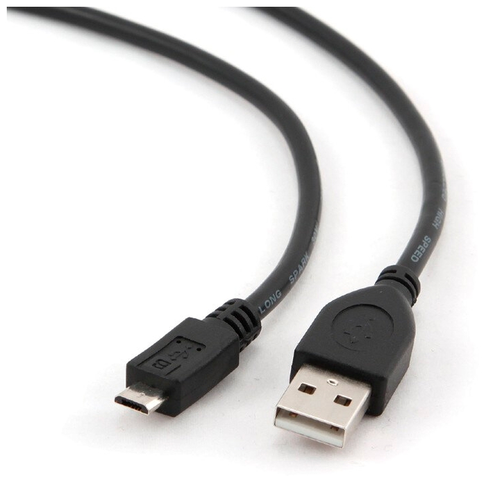 Micro USB-USB, 50см, черный Bion (BNCCP-mUSB2-AMBM-0.5M)