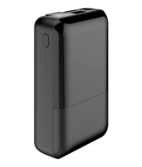 Портативный аккумулятор (Powerbank) TFN Power Stand 10, 10000 мА·ч, 3xUSB, Type-C, черный (TFN-PB-255-BK)
