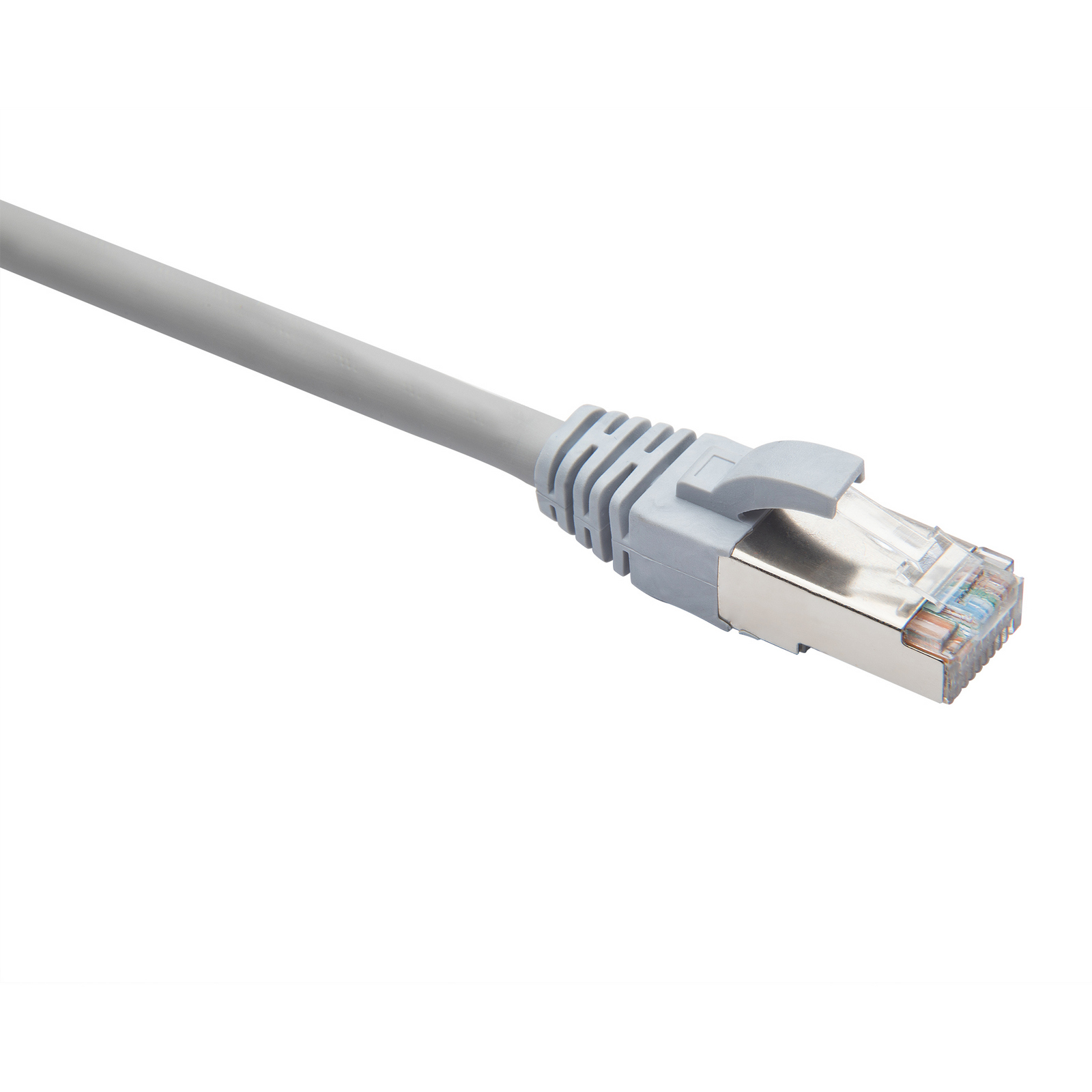 Патч-корд FTP кат.5e, 5м, RJ45-RJ45, серый, LSZH, экранированный, Datarex (DR-191015)