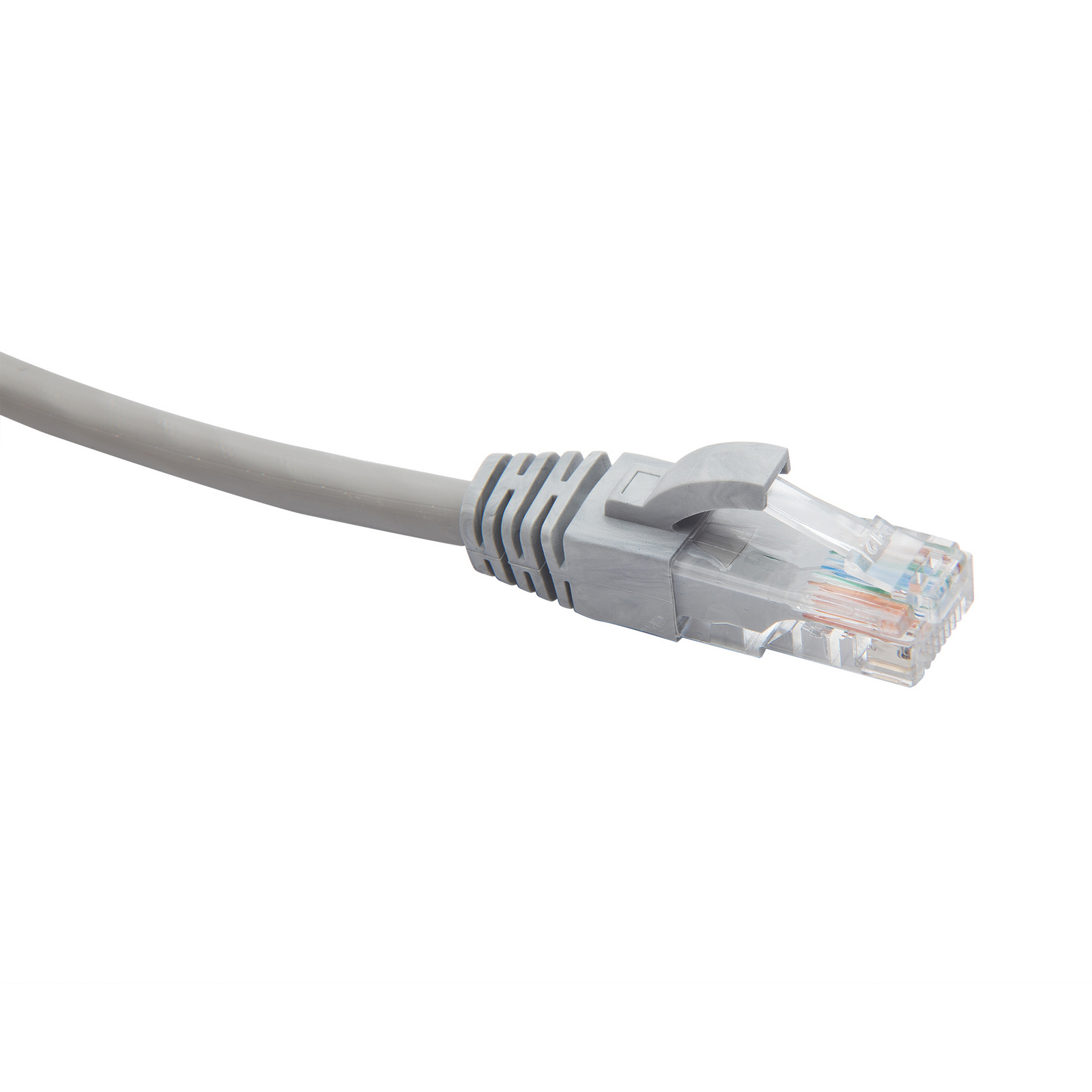 Патч-корд UTP кат.5e, 0.2м, RJ45-RJ45, серый, Datarex (DR-180002)