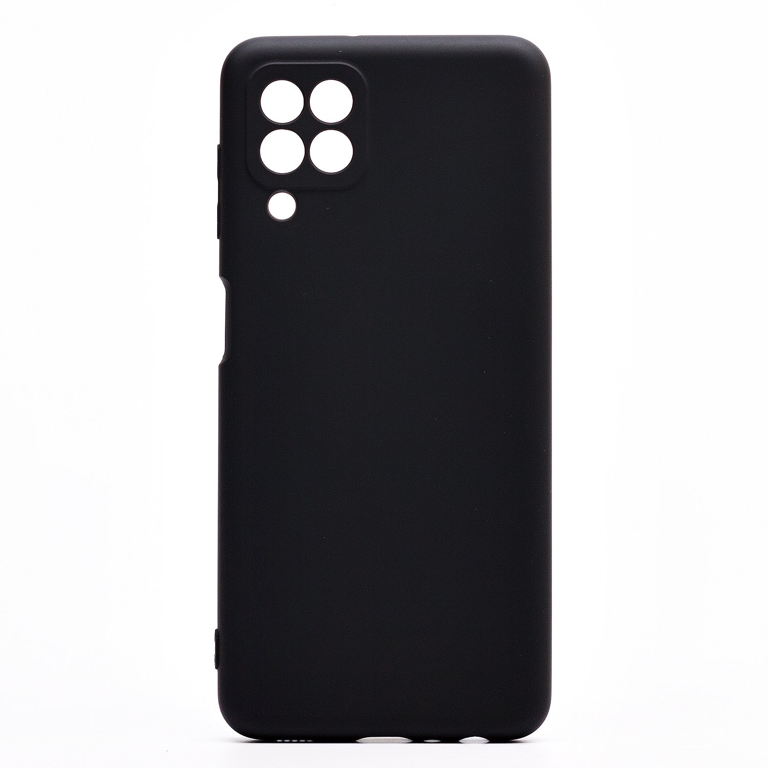 Чехол-накладка Activ Full Original Design для смартфона Samsung SM-A225 Galaxy A22 4G, силикон, черный (132690)