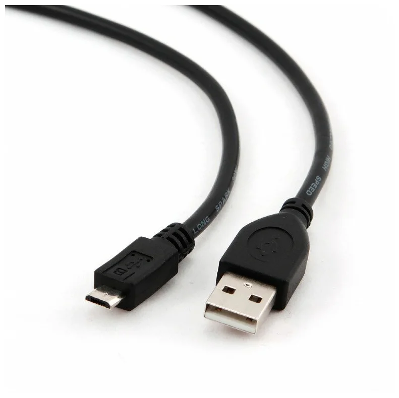 Кабель Micro USB-USB, экранированный, 1.8м, черный Bion (BXP-CCP-mUSB2-AMBM-018)