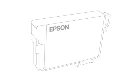 Картридж струйный Epson T49N4 (C13T49N400), желтый, оригинальный, объем 140мл для SureColor SC-F100/SC-F500/SC-F501