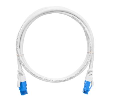 Патч-корд UTP кат.6, 0.5м, RJ45-RJ45, белый, CU, LSZH, NIKOMAX (NMC-PC4UE55B-005-C-WT)