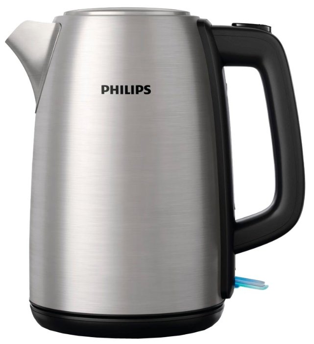 Электрочайники и термопоты  E2E4 Чайник электрический PHILIPS HD9351/90 1.7л. 2.2 кВт, металл, черный (HD9351/90)