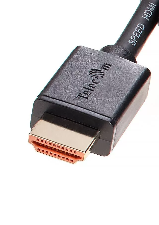 Кабель HDMI(19M)-HDMI(19M) v2.0 4K, 2 м, черный Telecom (TCG215-2M)