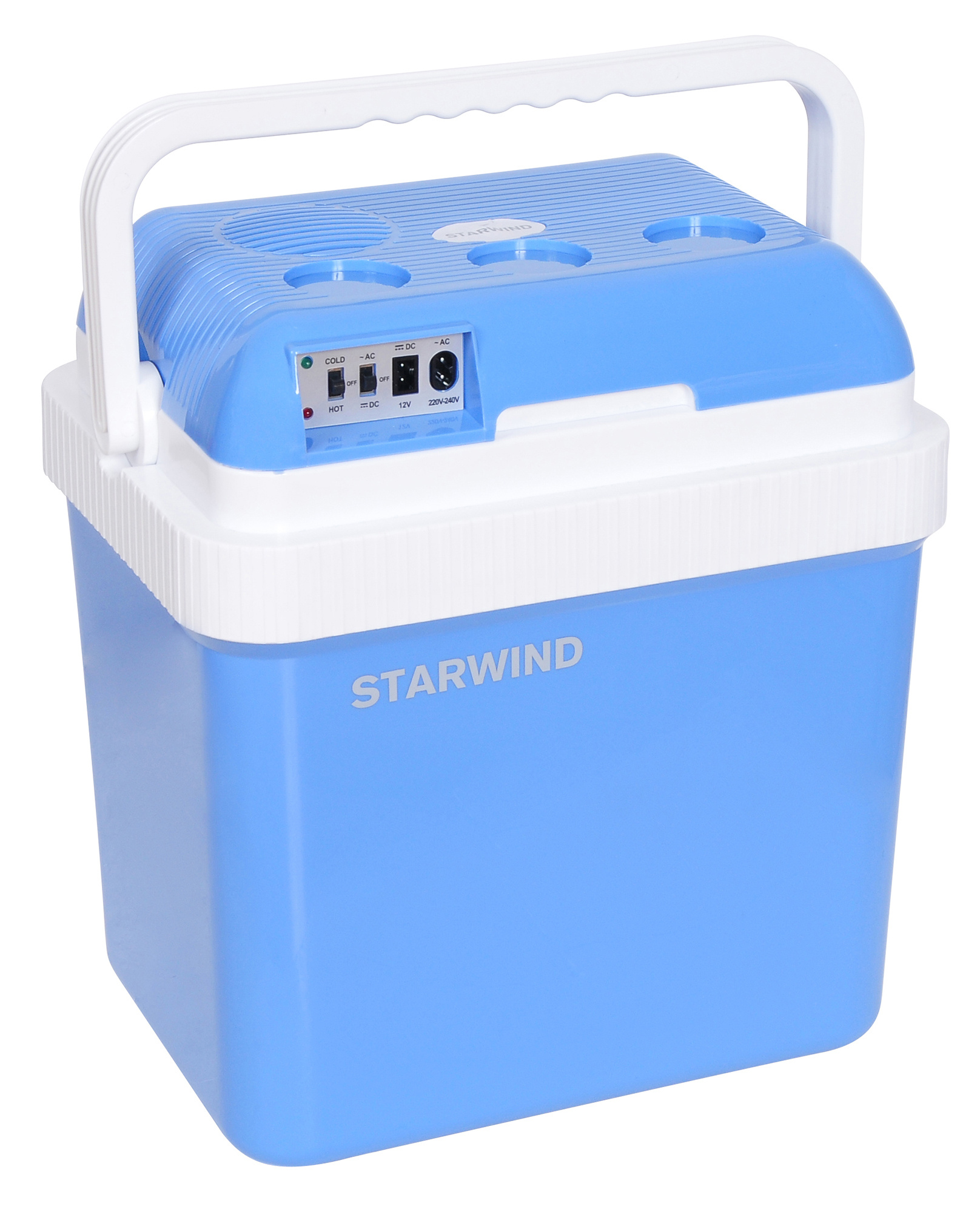 Автохолодильник STARWIND CB-112, 24 л, 48 Вт, голубой/белый (CB-112)