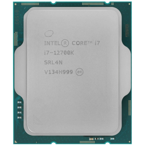 Процессор Intel Core i7-12700K Alder Lake, 12C/20T, 3600MHz 25Mb TDP-125 Вт/190 Вт LGA1700 tray (OEM) (CM8071504553828S)