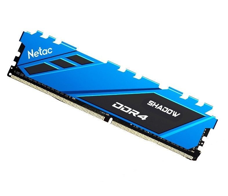 Память DDR4 DIMM 8Gb, 3600MHz, CL18, 1.35 В, Netac, Shadow (NTSDD4P36SP-08B)