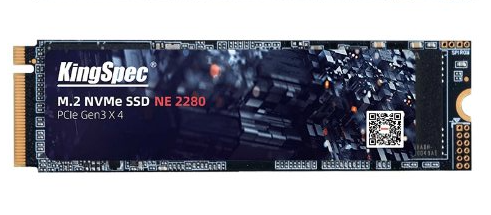 Твердотельный накопитель (SSD) KingSpec 256Gb NE, 2280, M.2, NVMe (NE-256 2280)