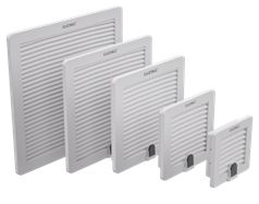  Вентиляционная решетка с фильтром DKC R5RF12, 150x150 мм, белый (R5RF12)