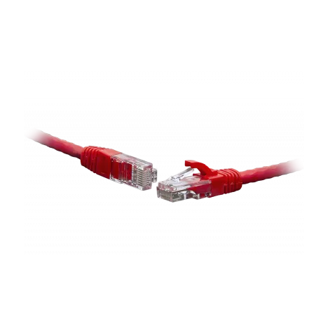  Патч-корд FTP кат.5e, 2м, RJ45-RJ45, красный, LSZH, SNR (SNR-FU4-5E-020-LST-RD)
