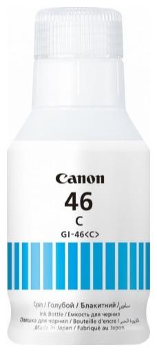 Чернила Canon GI-46 C, 135 мл, голубой, оригинальные для Canon MAXIFY GX6040 (4427C001)